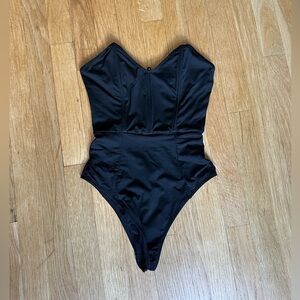 Fleur Du Mal black bodysuit